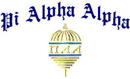 Pi Alpha Alpha logo